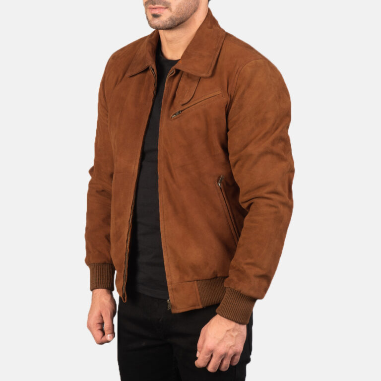 Mens Tomchi Tan Suede Leather Jacket7873-3-1577871456086
